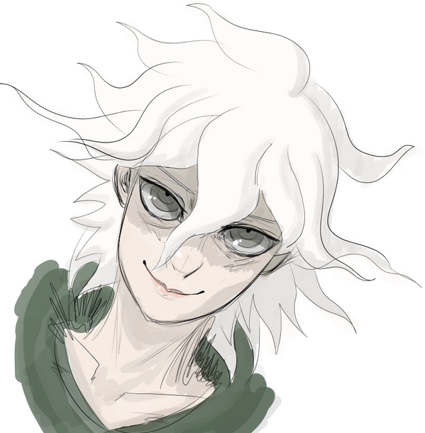 Nagito Komaeda by Eli Lobo